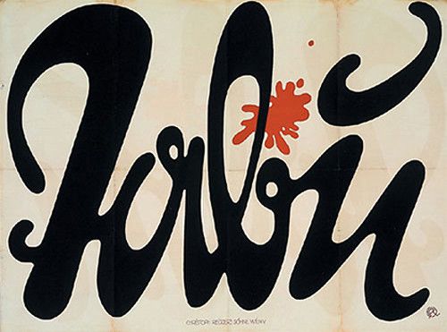 Promotional poster for the Tabu company (1919)