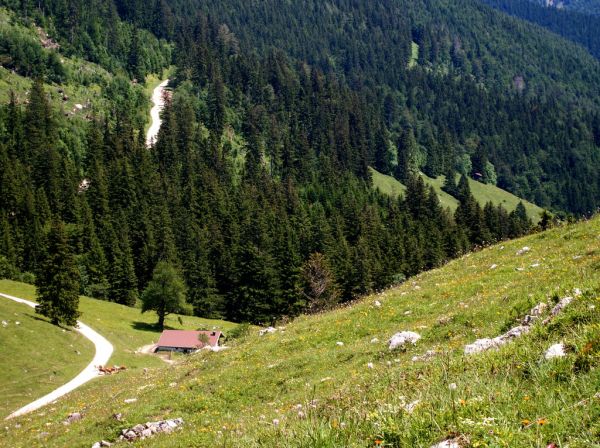 In den Tälern Anzeichen von Zivilisation