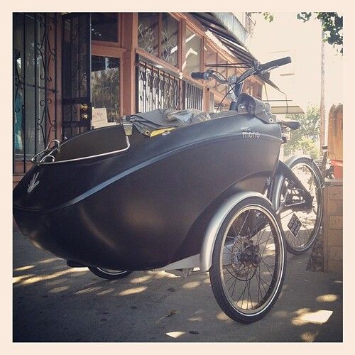 TrioBike for @copenhagenize on the way to Women On Bikes in the LBC