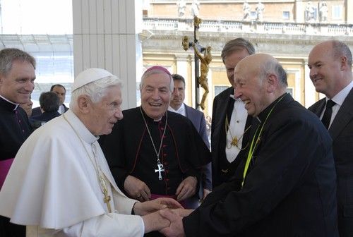L'incontro con il Santo Padre