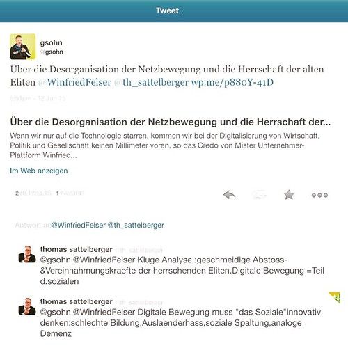 Erfreut über die Fortsetzung der #KölnerBarcampKontroverse - jetzt hat sie aber Substanz http://ichsagmal.com/2015/06/12