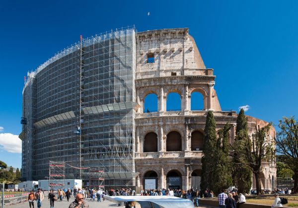Colosseum, in Renovierung
