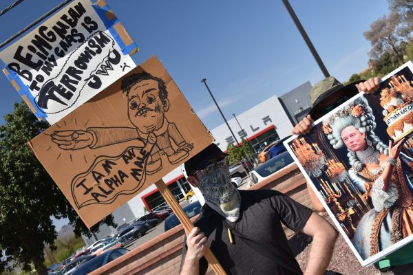 Tesla-Musk Protest 2025