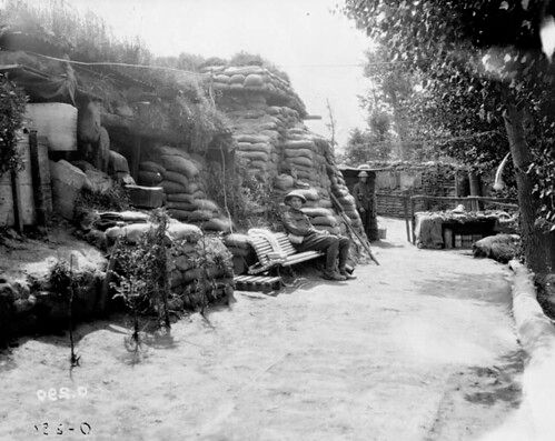 On the Bollaertbeek at Voormezele, Belgium, 22nd (French Canadian) Battalion, July 1916 / 22e Bataillon (canadien frança