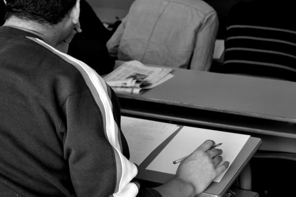 Clase de Filosofía española, Facultad de Psicología.