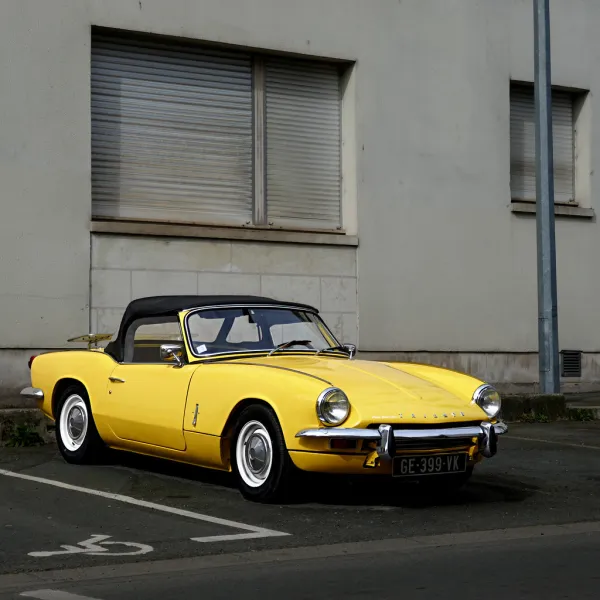 Triumph Spitfire Mk3, Angers