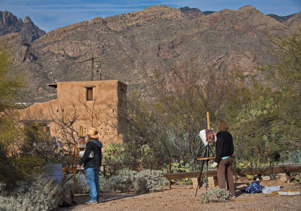TPAPS Paint Out at DeGrazia Gallery 02