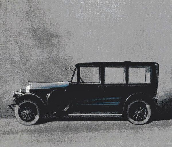 1922 Pierce-Arrow 7-passenger Vestibule Sedam