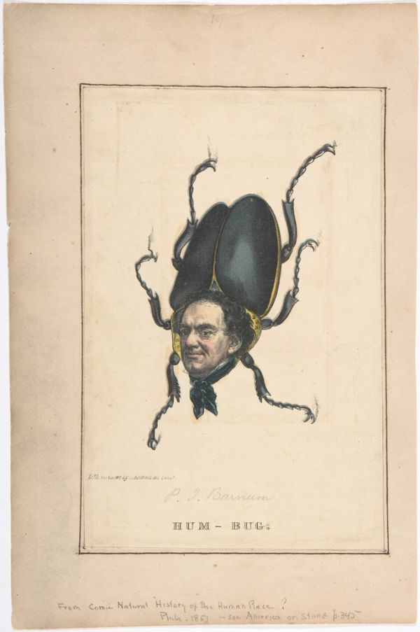 Hum-Bug (P. T. Barnum), Comic