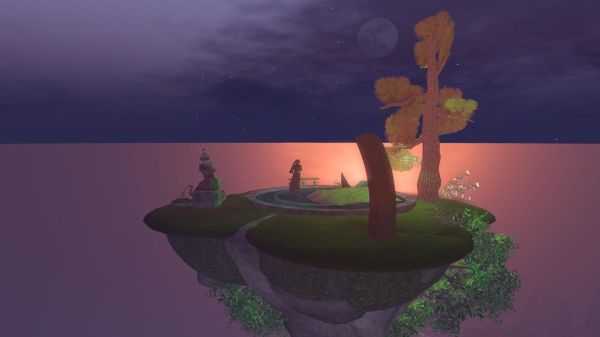 Ravenelle Zugzwang made this floating island