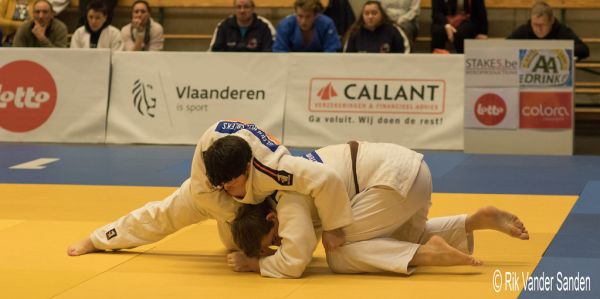 Glenn Holsbeeks (JS Lummen) vs Robin Goos (JC Hajime Stevoort)
