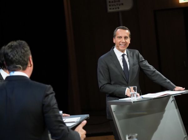 Ö1 'Im Klartext' mit Bundeskanzler Christian Kern