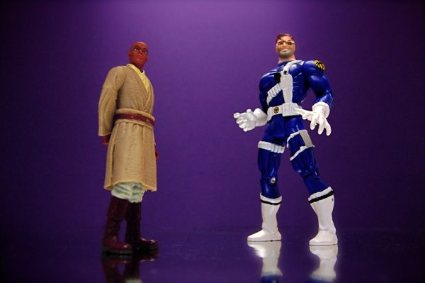Mace Windu vs. Nick Fury (90/365)