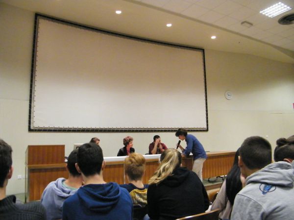 Cristiano Cavina incontro gli studenti degli istituti di II grado di Lugo