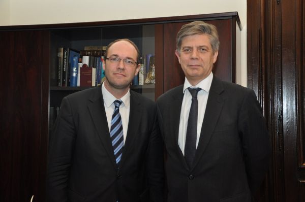 Sastanak ministra Stiera i šefa Delegacije Europske unije i posebnog predstavnika Europske unije u Bosni i Hercegovini L