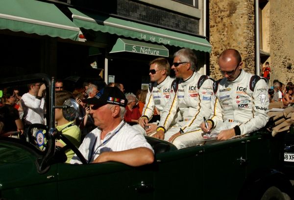 Eric de Doncker, Bas Leinders and Markus Palttala Drivers of Marc VDS Racing Team's Ford GT1