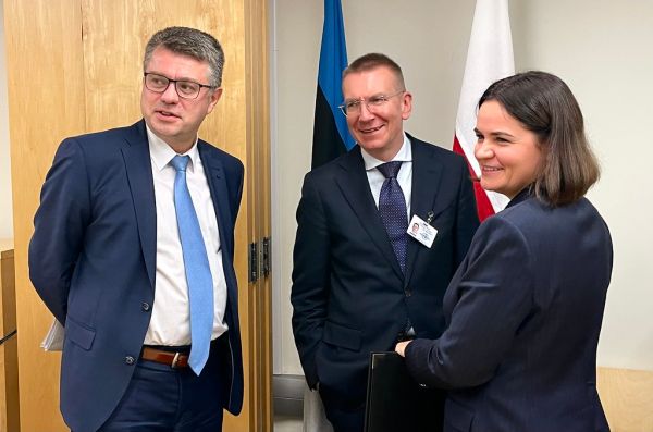 Eesti korraldas 19. septembril ÜRO Peaassamblee 77. istungjärgu avanädalal koos Valgevene opositsioonijuhi Svjatlana Tsi