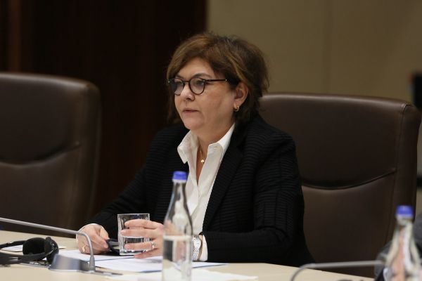 26.11 2021 – Întrevederea Președintelui Paramentului, Igor Grosu, cu Adina Vălean, comisarul UE pentru transporturi
