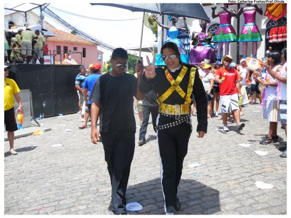 O rei do Pop Michael Jackson - Carnaval 2011