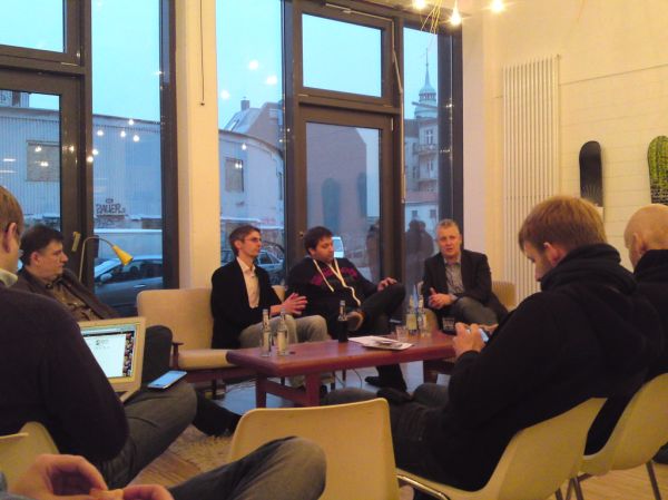 Rainer Hamann, MdBB, Hansjörg Schmidt, Lars Klingbeil MdB, Matthias Groote MdEP