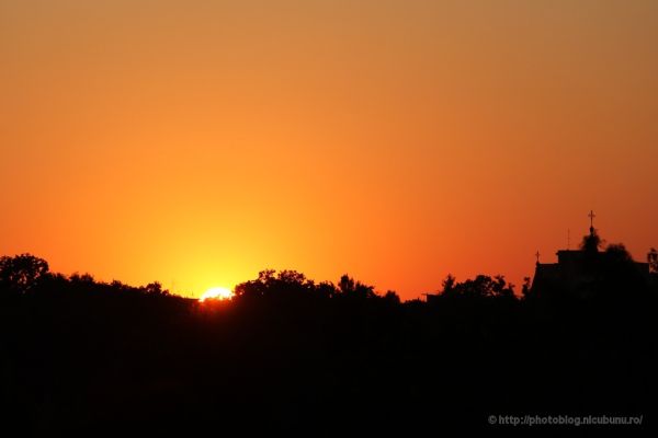 Sunset in Tineretului