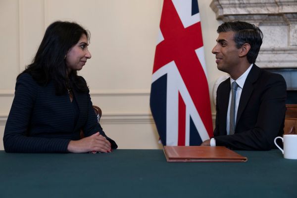 Prime Minister Rishi Sunak meets Secretary of State for the Home Department Suella Braverman