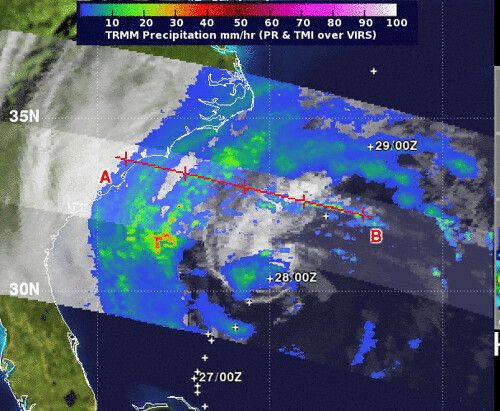 NASA Satellites See Sandy Expand as Storm Intensifies
