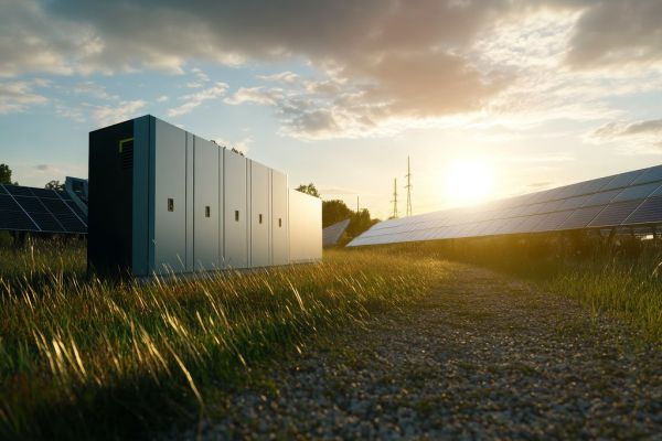 Batteriespeicher bei Photovoltaikanlage