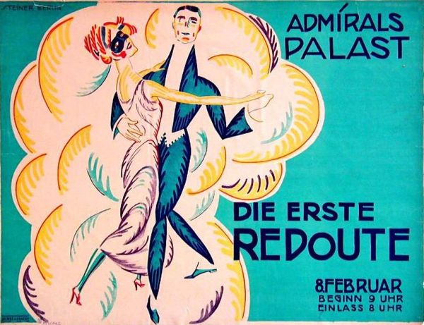 Admirals Palast, The first fancydress ball, Berlin (c.1919)