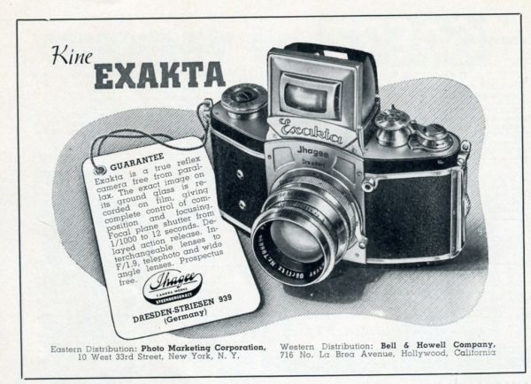 Kine Exakta 1939