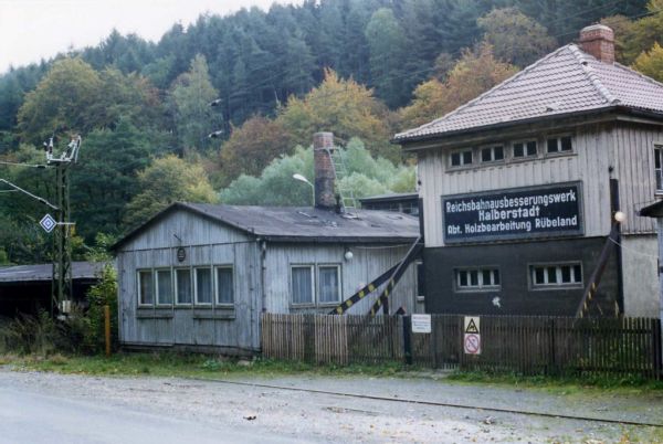 Former Reichsbahn Depot, Neuwerk, Rübelandbahn, Oct 1995