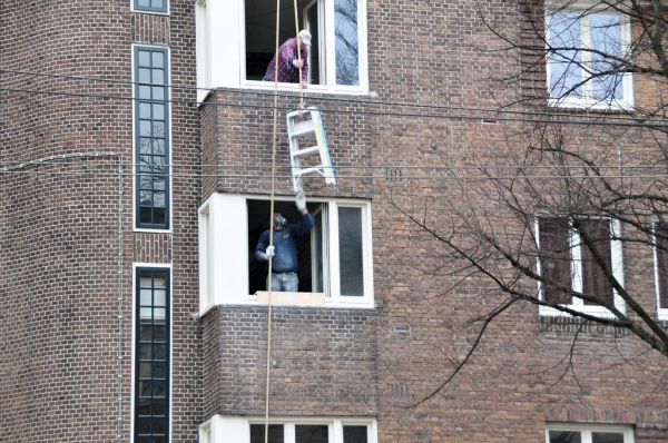 Renovatie trappenhuis