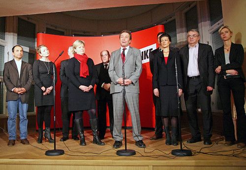 Pressekonferenz - Vorschlag neue Parteispitze