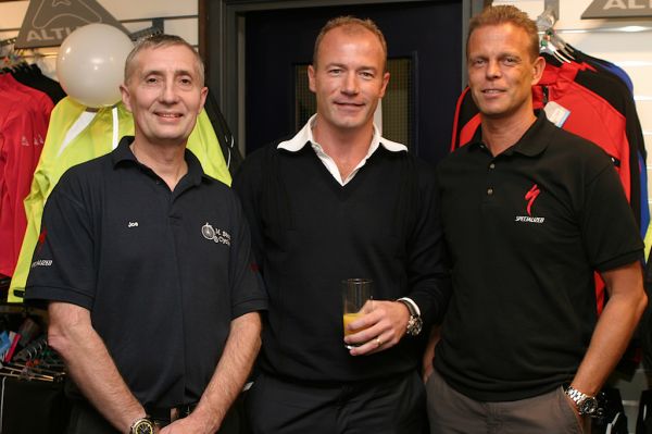 Joe Waugh, Alan Shearer and Richard Hemington