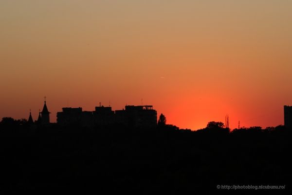 Sunset in Tineretului