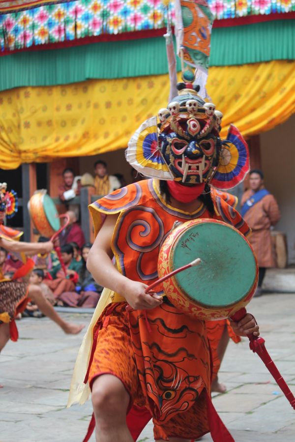 Jakar tshechu, Ging Tsholing Cham, Ging