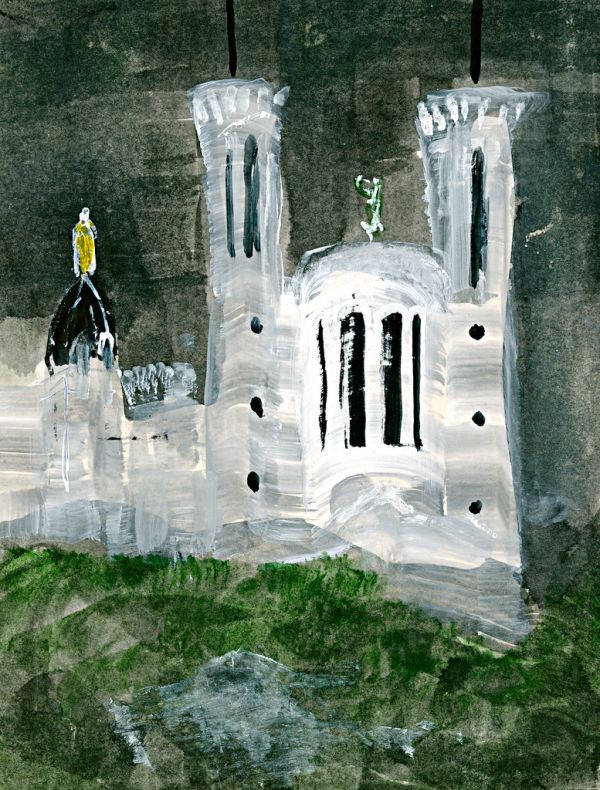 USK-FR à Lyon, et notre Dame de Fourvière brillait tant qu’elle a noirci le ciel