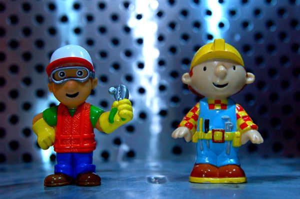 Handy Manny vs. Bob the Builder (52/365)