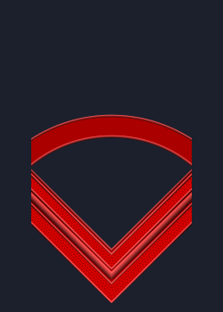 Rank insignia of sottocapo di terza classe of the Italian Navy