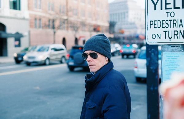 Kevin Bacon doesn't like you taking his picture