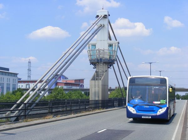 GX58 GME 27553 Enviro 300 Stagecoach Events, Olympic games vehicle.