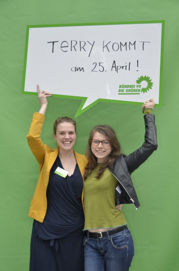 MEHR GRÜN FÜR HIER - die grüne Sprechblase