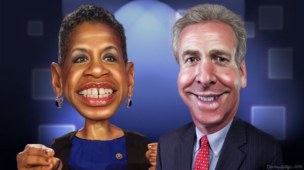 Maryland Democratic Senate Race 2016 - Caricatures