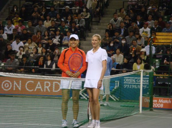 Graf and Navrátilová@Dream Match2008