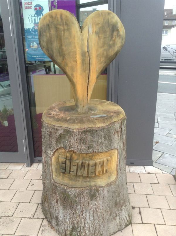 Ice Cream Store Sign in Hemer