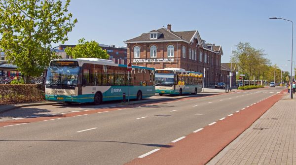 Winterswijk station Arriva met treinvervangend vervoer