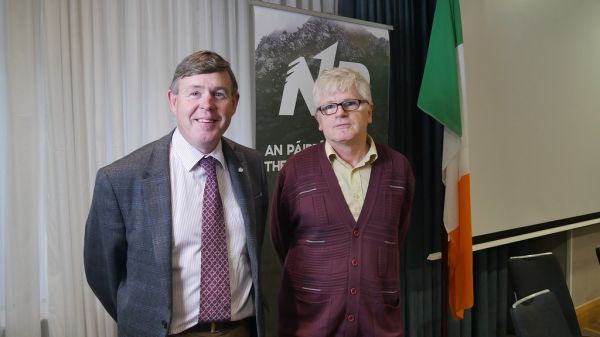 James Reynolds and Seán McGirr in Belfast
