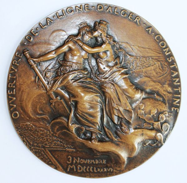 ouverture de la ligne Alg./Constantine 3 nov. 1886