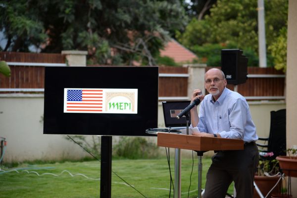 DCM Tsou congratulates Eilat Eilot on the success with their US