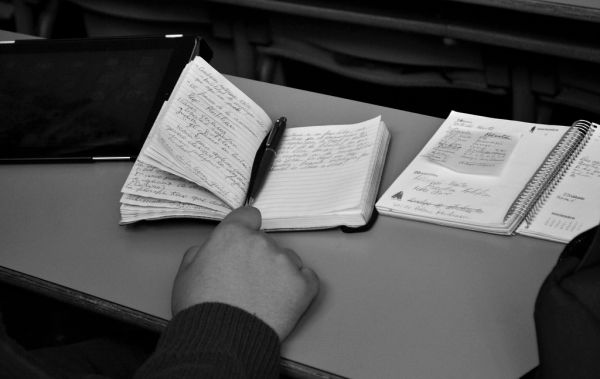 Clase de Filosofía española, Facultad de Psicología.